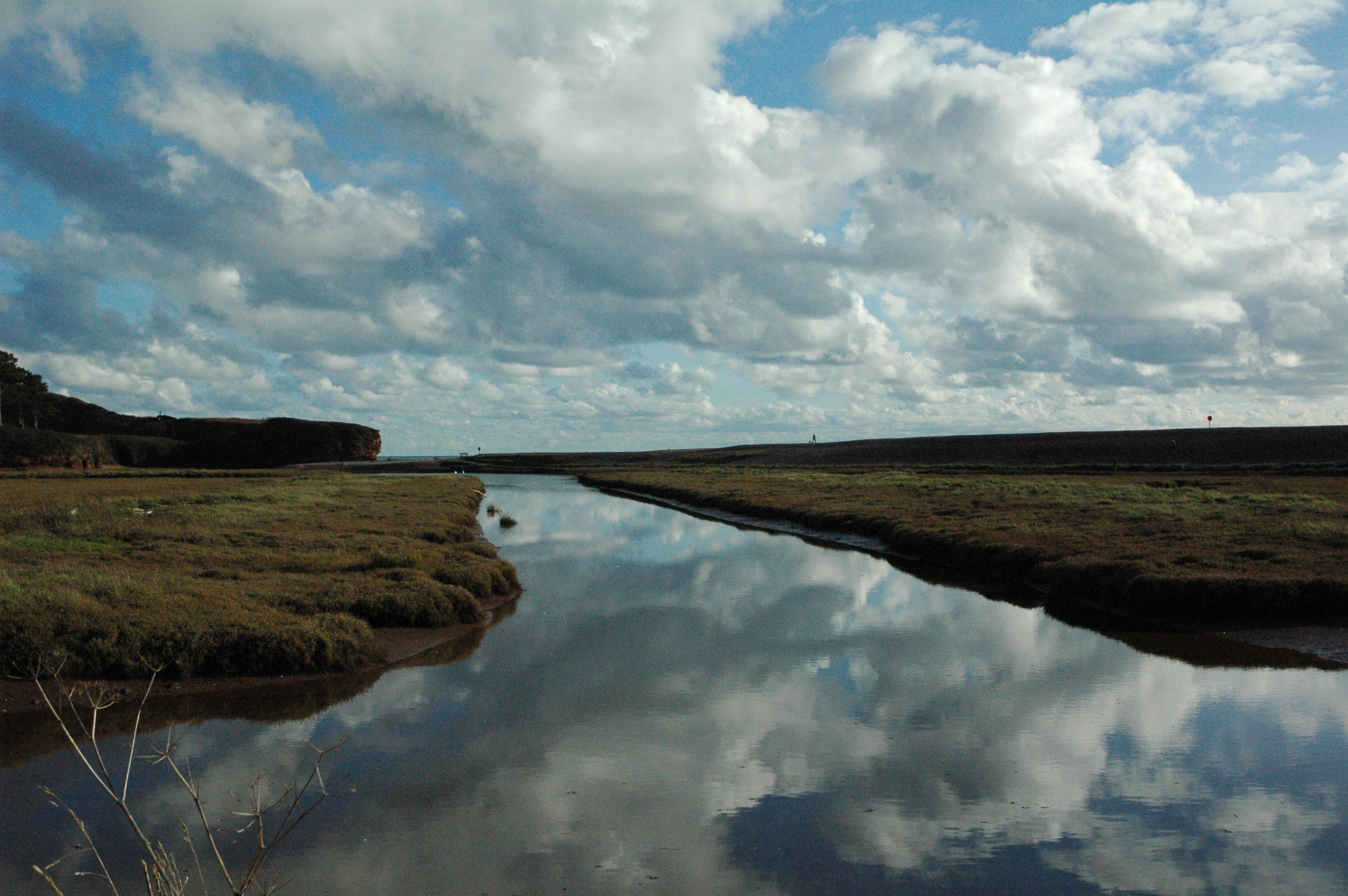 Sky reflection