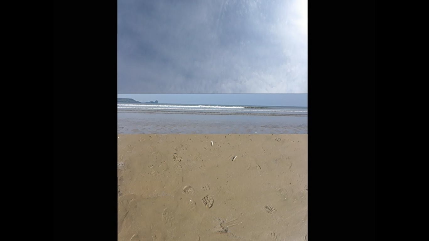 Sky Sea Sand print screen